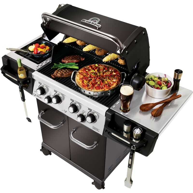 490 gasolgrill, svart