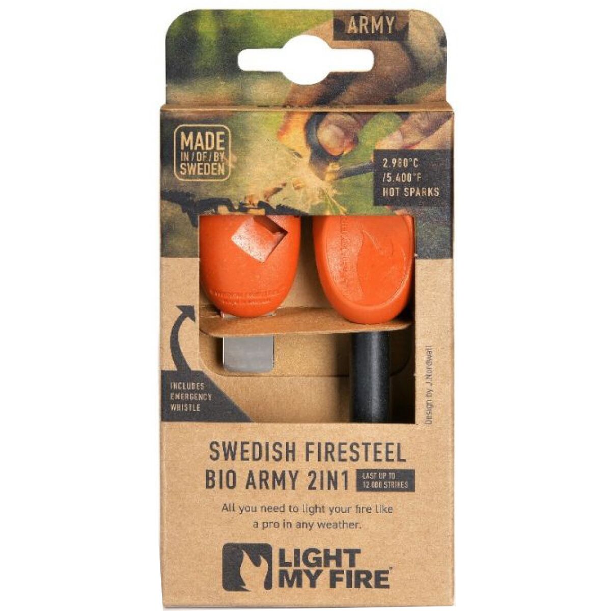 Swedish FireSteel army, cocoshell