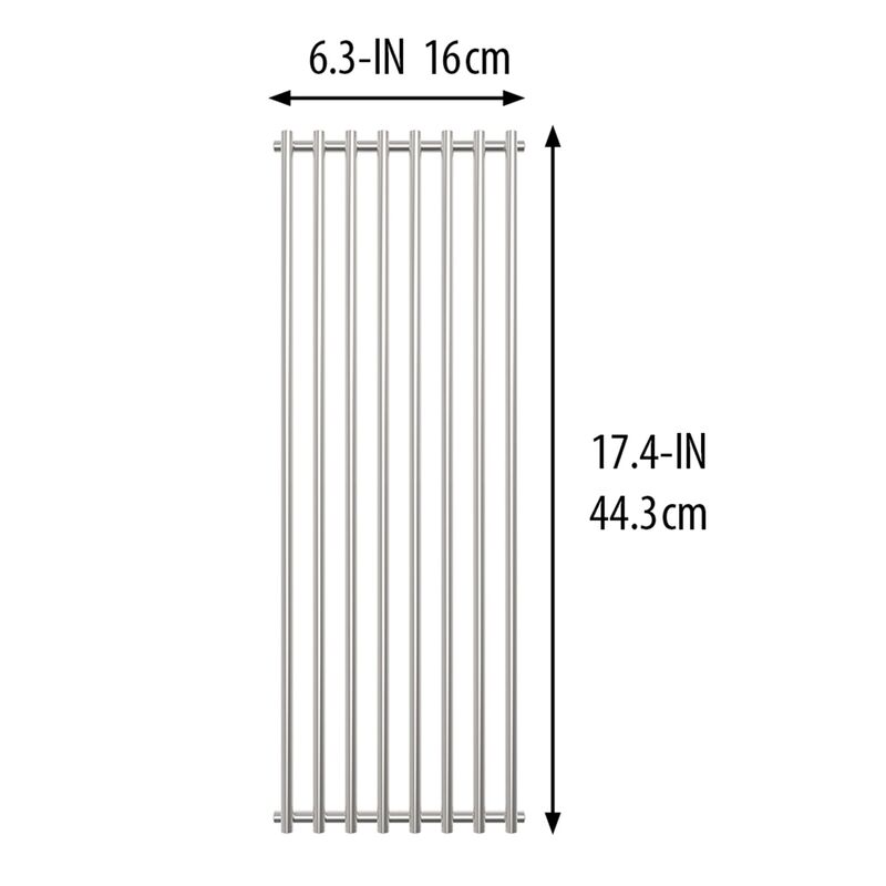 Baron/Crown grilliritilä, ruostumaton teräs