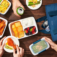 Prep & Go lunchbehållare, 0,8 liter