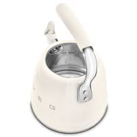 Smeg Vattenkittel med vissla 2,3 liter, creme