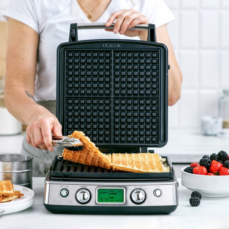 Elite vaffeljern, rustfrit stål