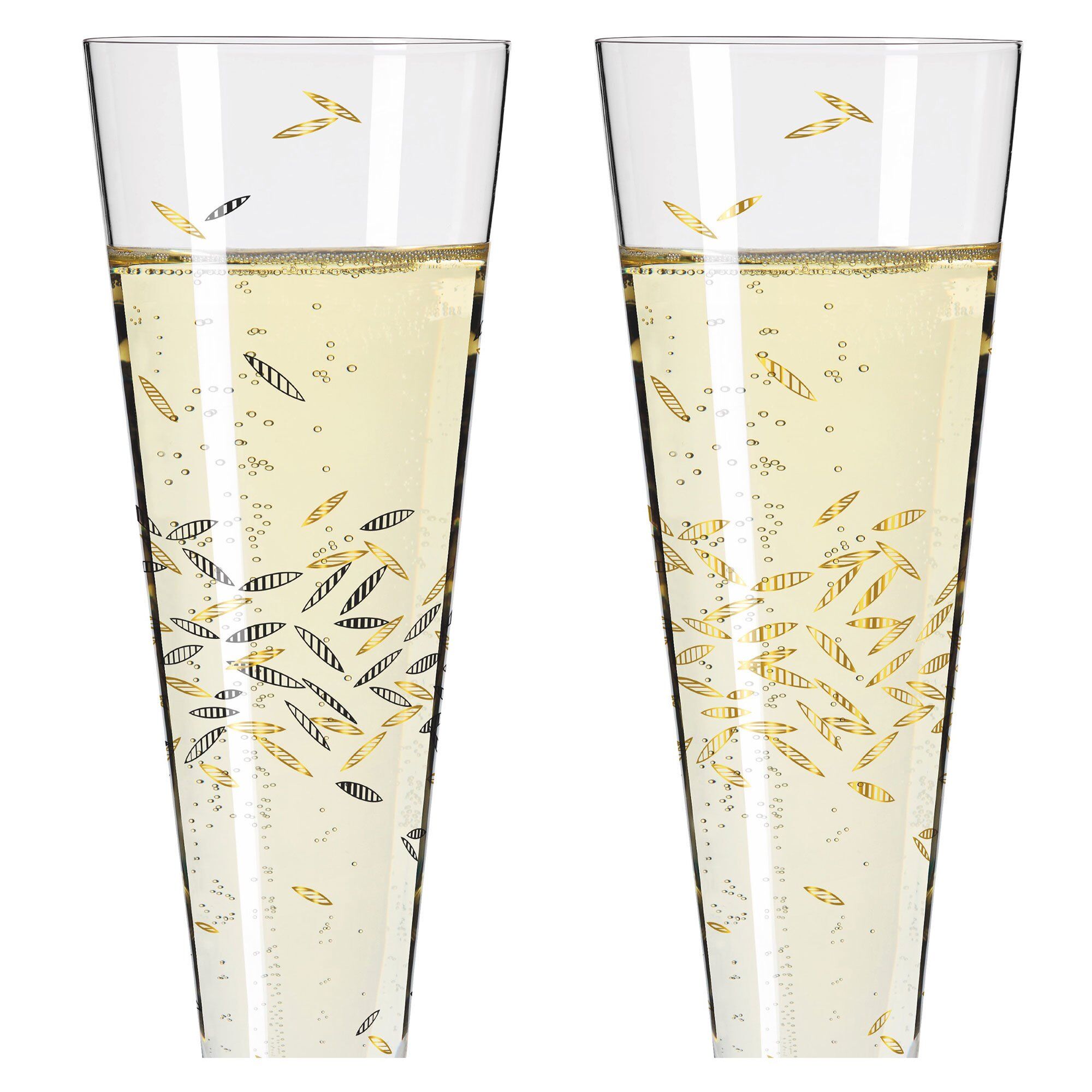 Alternativ bild 1 för Ritzenhoff Goldnacht champagneglas, 2-pack