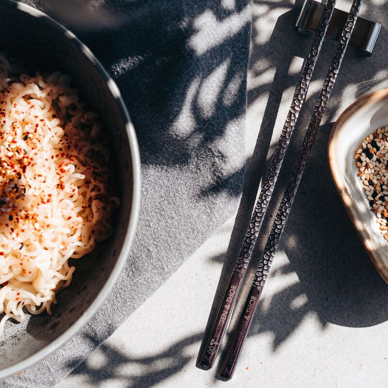 ätpinnar 4 par, silver