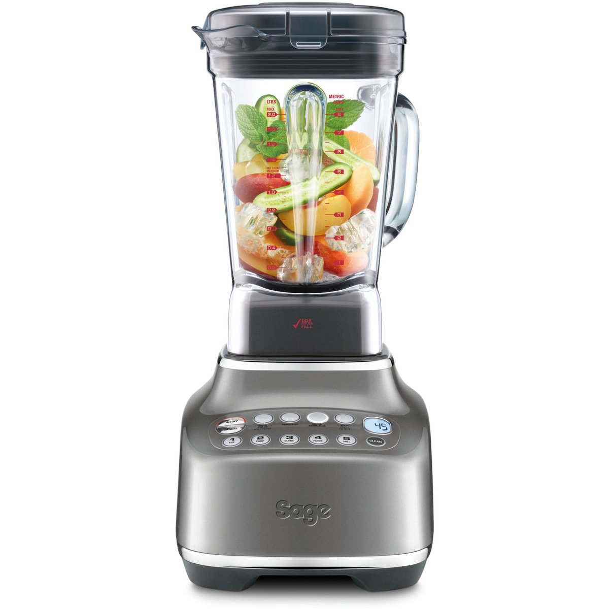 Blender The Q SBL 820 SHY stål