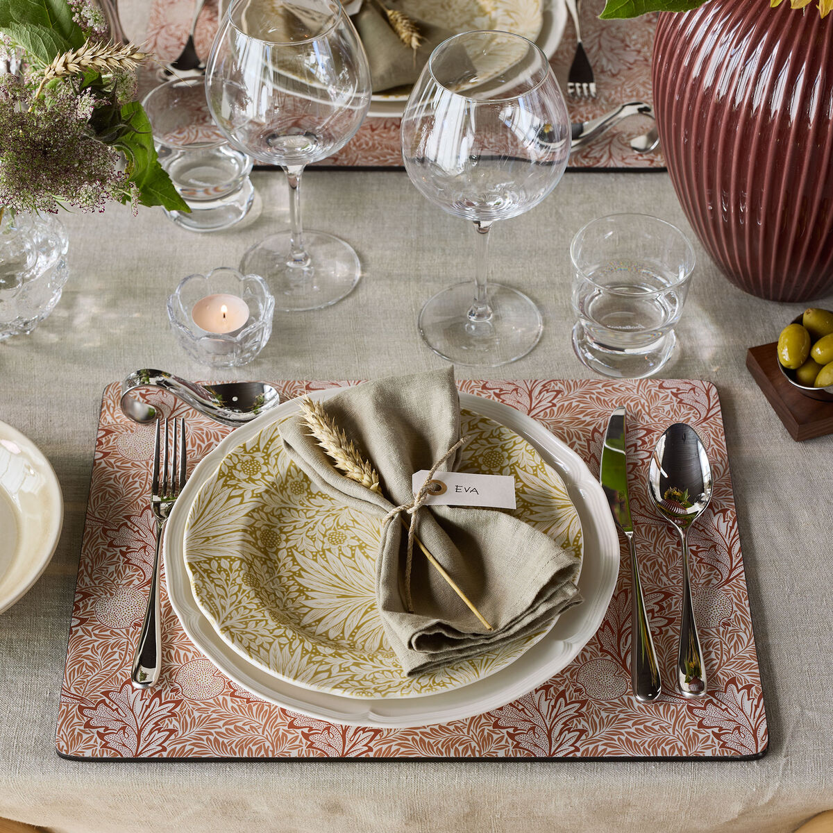 Spode Morris & Co Apple bordstablett 40x30 cm 4-pack, röd