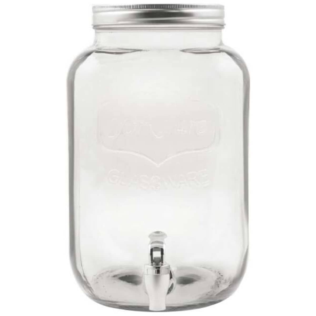 Glasbeholder m. Taphane 4 L