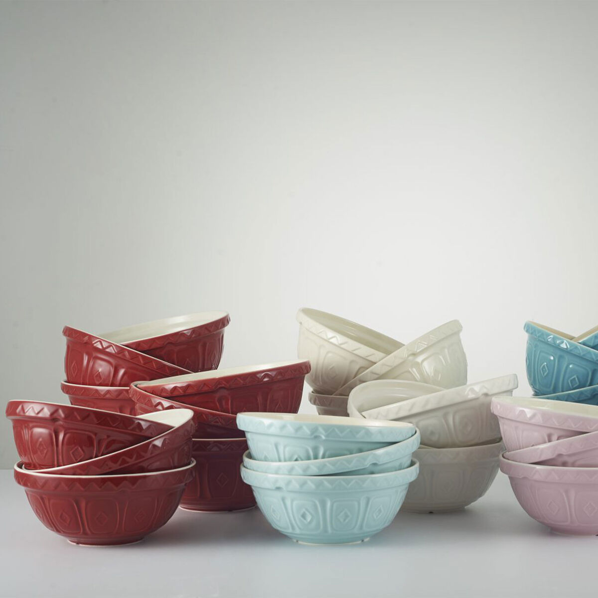 Mix Colour skål S18 2,7 liter, röd