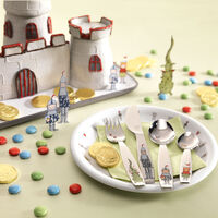 Riddaren Eckbert barnbestick 4 delar, rostfritt stål