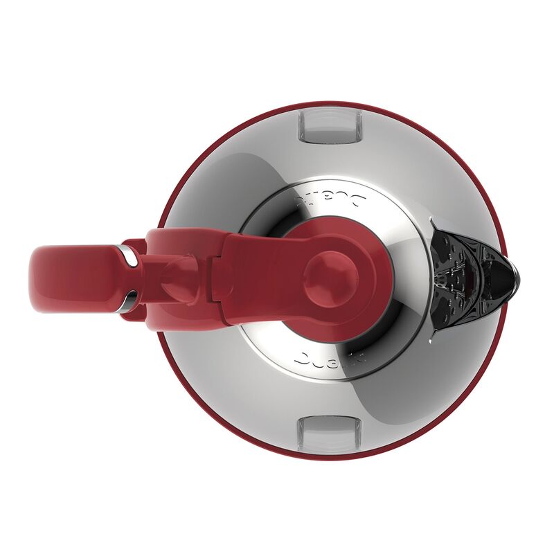 Jug elkedel 1,5 liter, rød/rustfrit stål