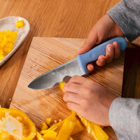 Junior kokkekniv 10 cm, blå