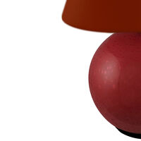 Globen Lighting Iris 16 Bærbar bordlampe, burgundy