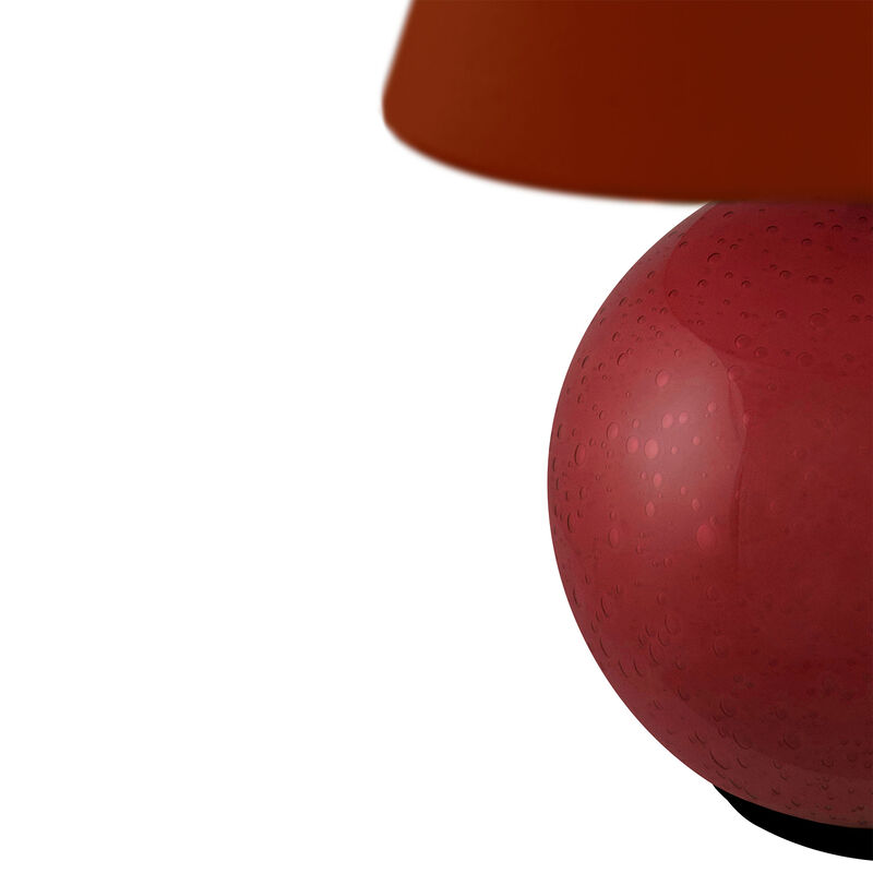 Globen Lighting Iris 16 Portabel bordslampa, burgundy