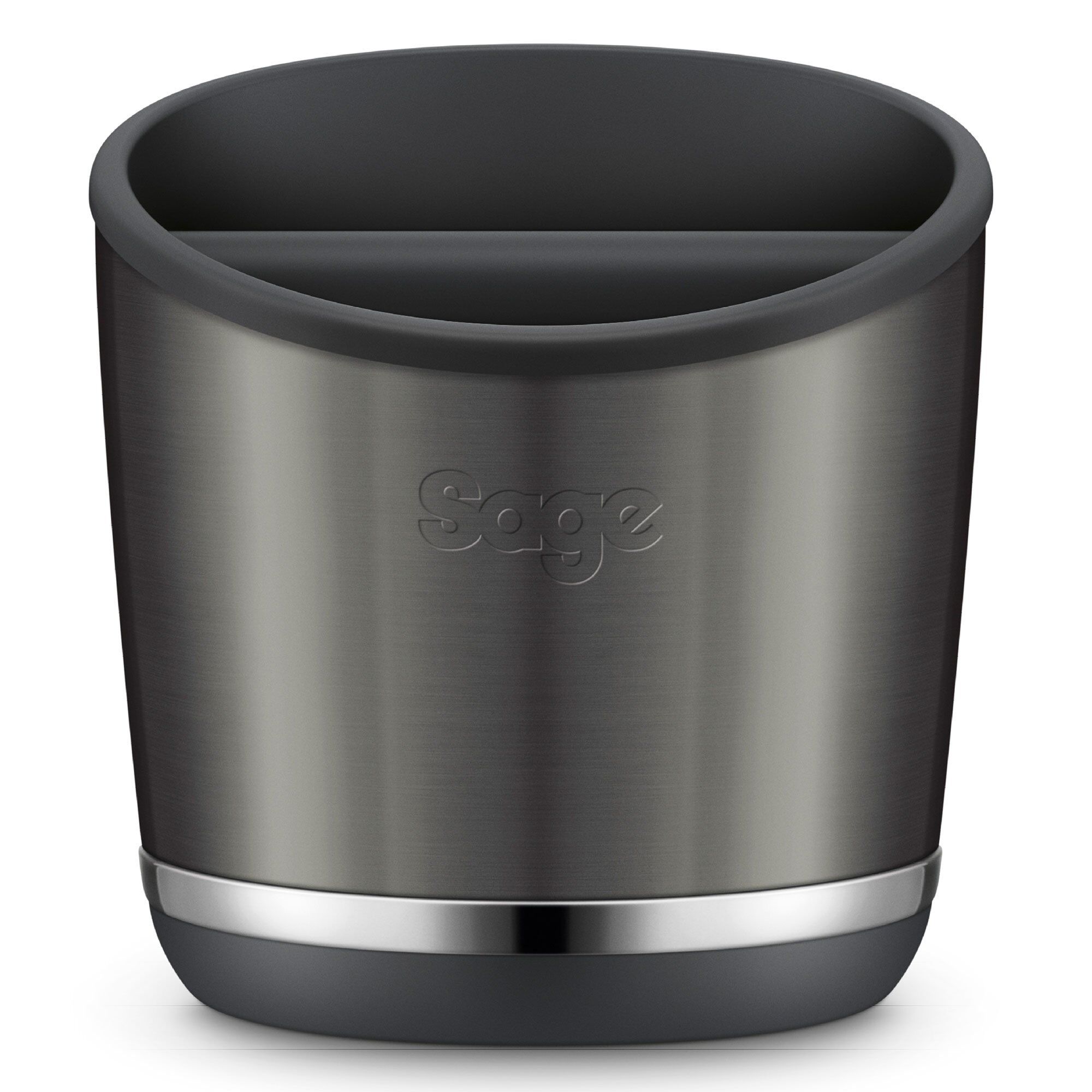 The Knockbox 10â¢ Beholder Til Kaffegrums Black Steel