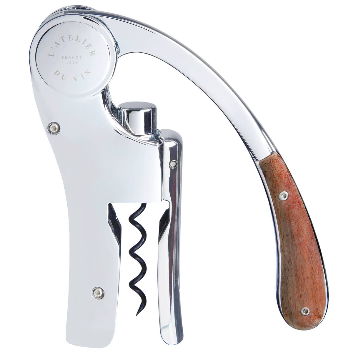 Oeno Motion Wood & Chrome proptrækker