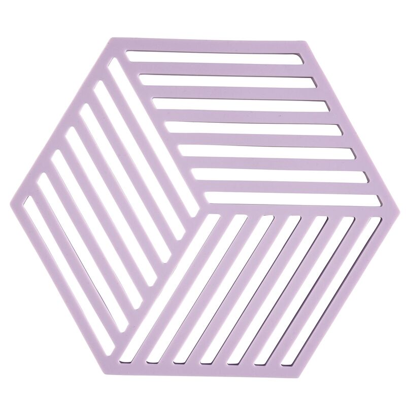 Hexagon gryteunderlag, lupin