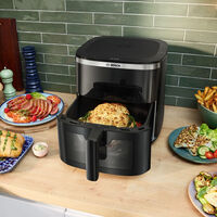 Serie 6 airfryer 7,2 liter, svart