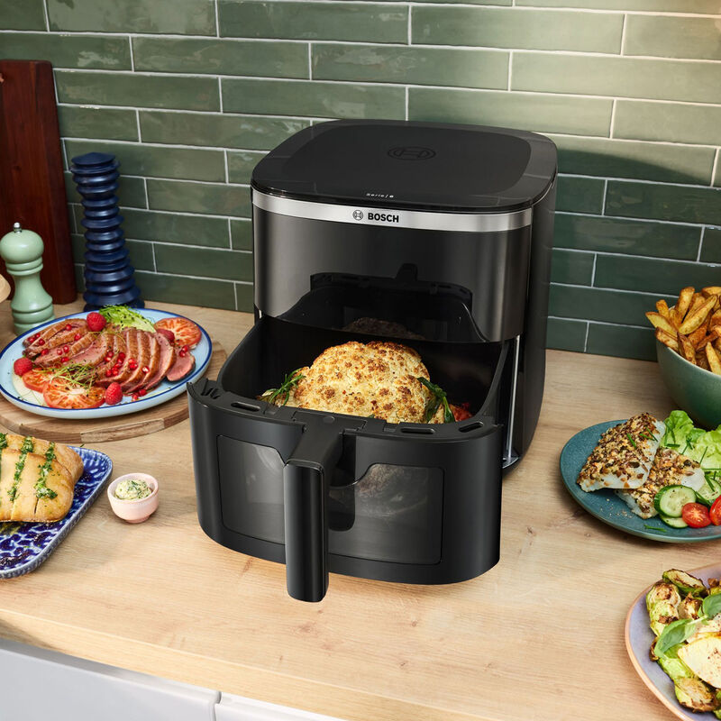 MAF671B0 Serie 6 airfryer 7,2 litraa, musta