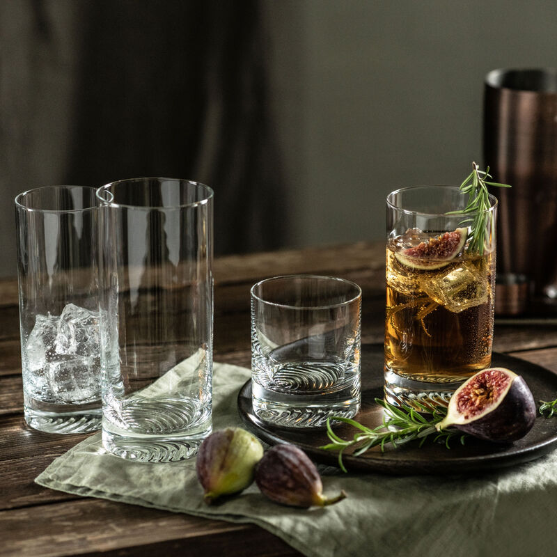 Echo whiskyglas 20 cl 4-pack, klar