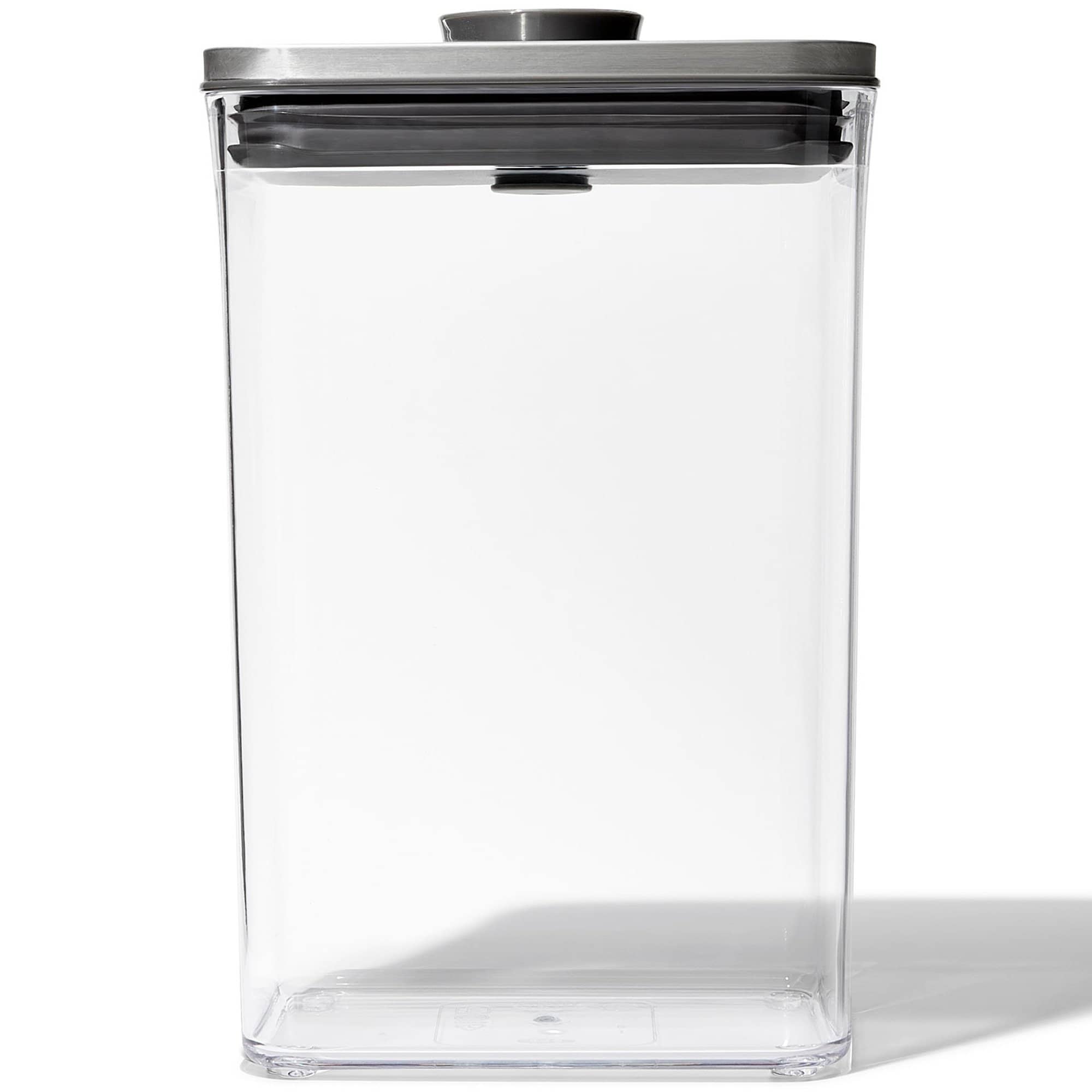 OXO POP Beholder m/lokk (2,6 liter) StÃ¥l