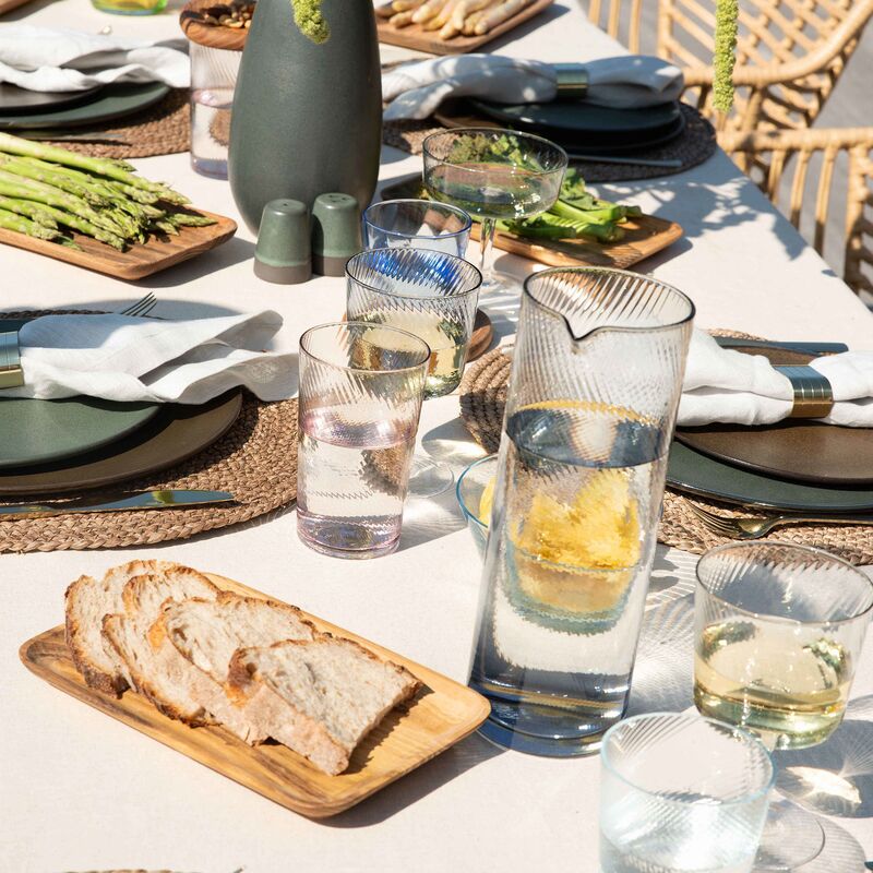 RAW Unique Swirl highballglas 45 cl, pink