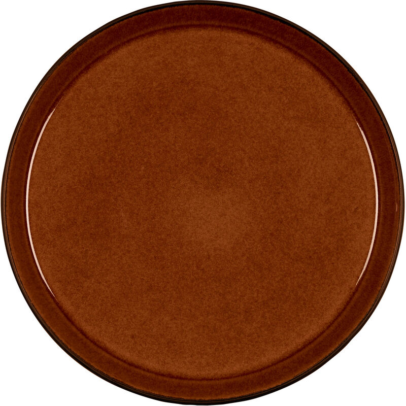 Gastro-lautanen, 27 cm, musta/meripihka