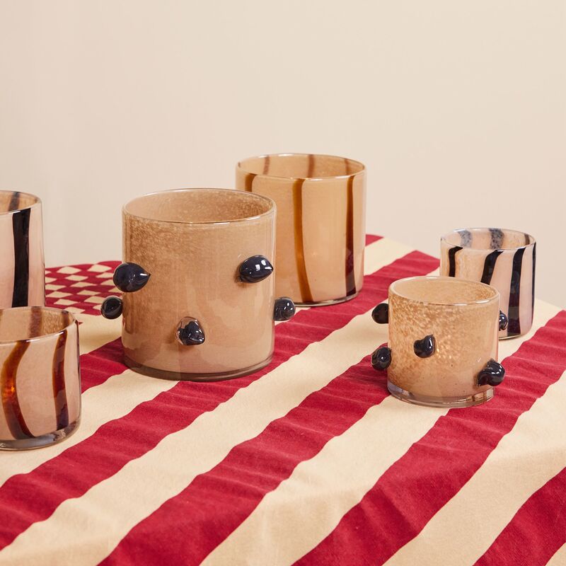 Arlo fyrfadsstage 10 cm, beige