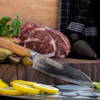 Kaizen Santoku japanilainen kokkiveitsi, 18 cm