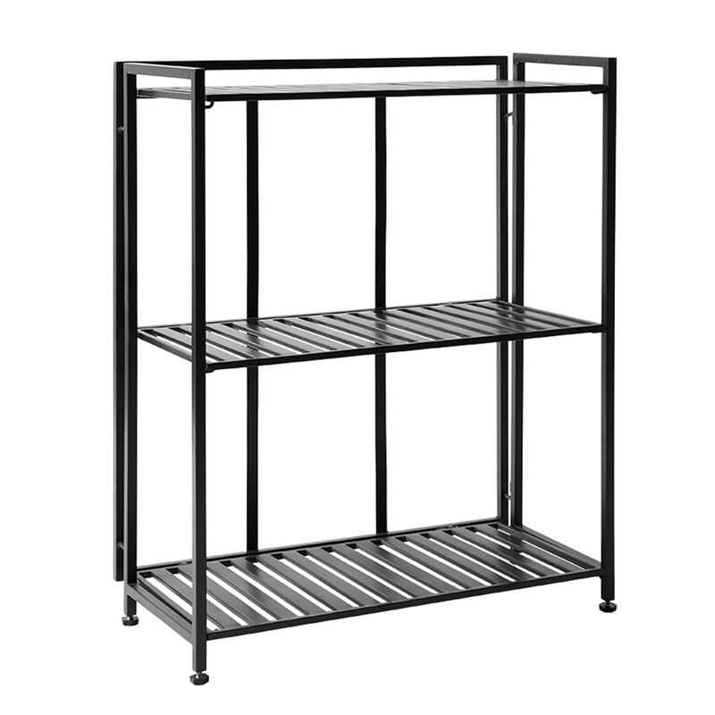 Reol Manhattan lågt avlastningsbord, svart