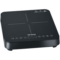 KP 1025 induktionsplatta 1 zon, svart