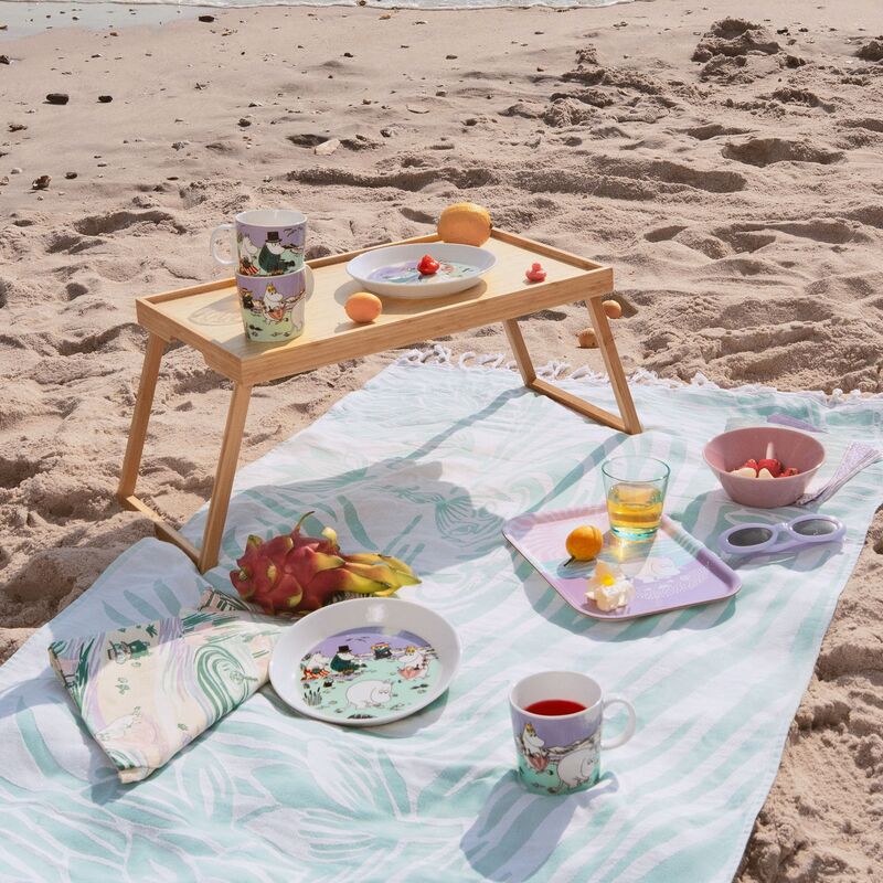 Arabia Mumin En dag på stranden tallrik 19 cm