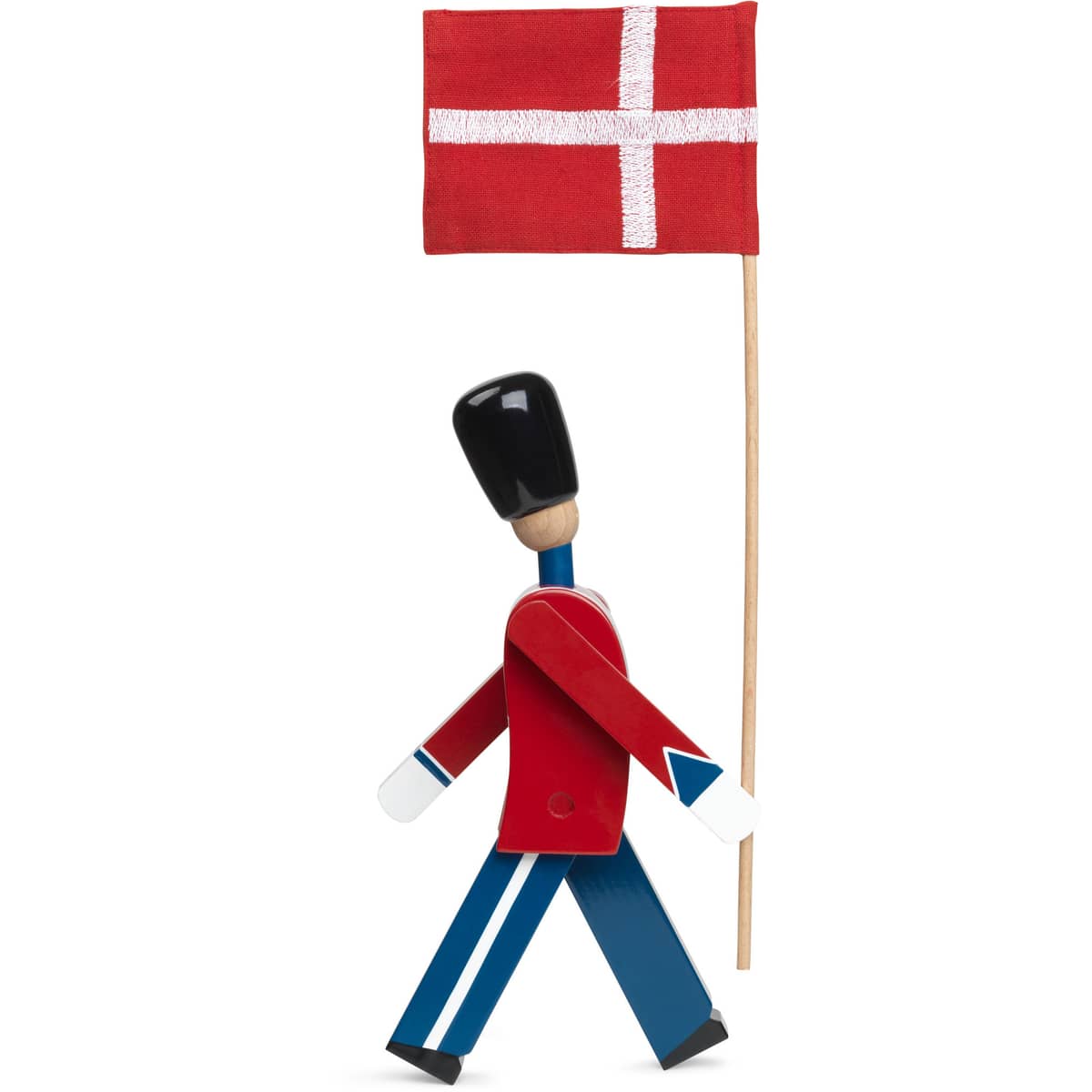 Fanebærer med tekstilflag