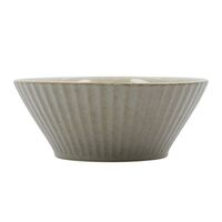 Skål Pleat Ø 15 cm, grå/brun