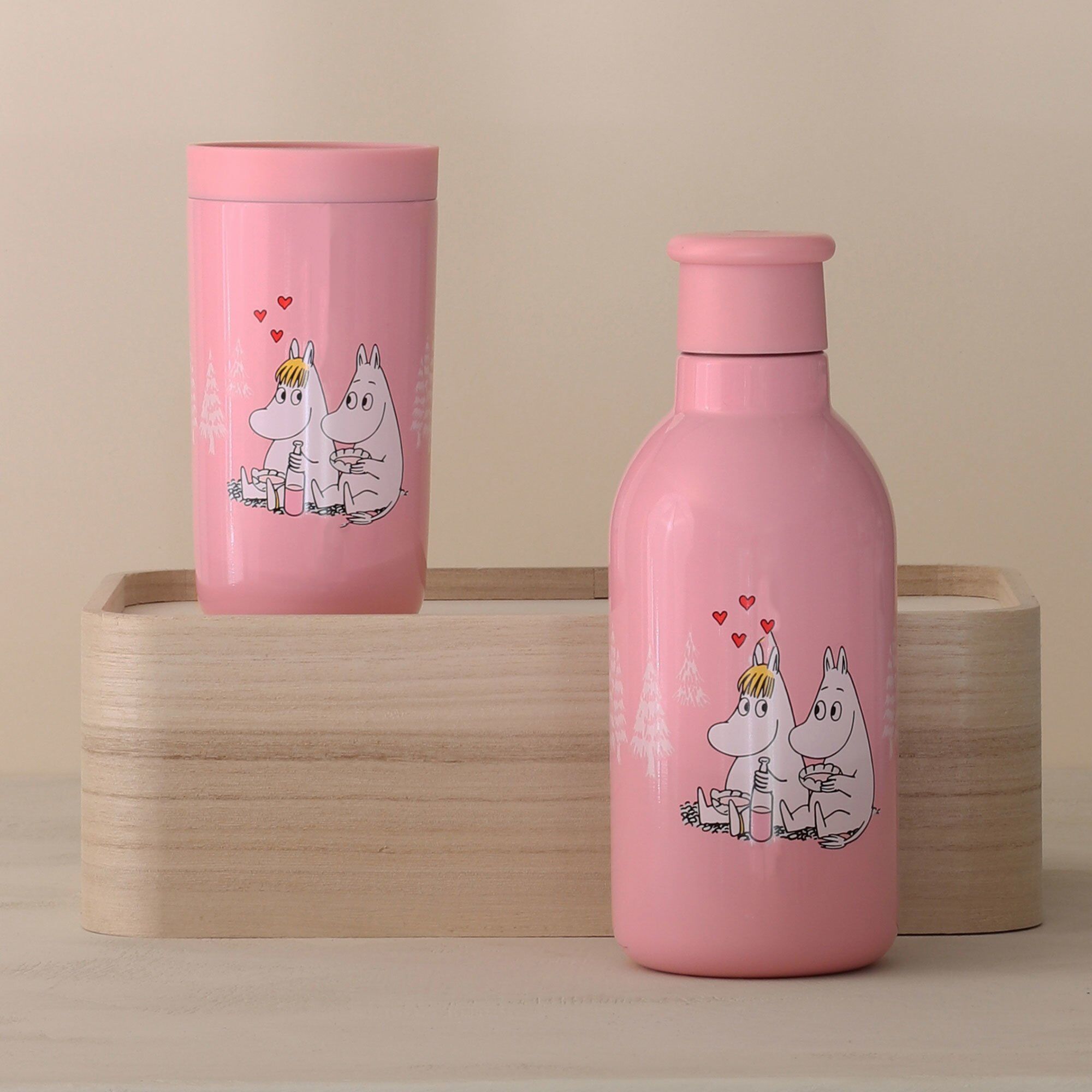 Alternativ bild 1 för Stelton - Mumin To Go Click termomugg 20 cl moomin love