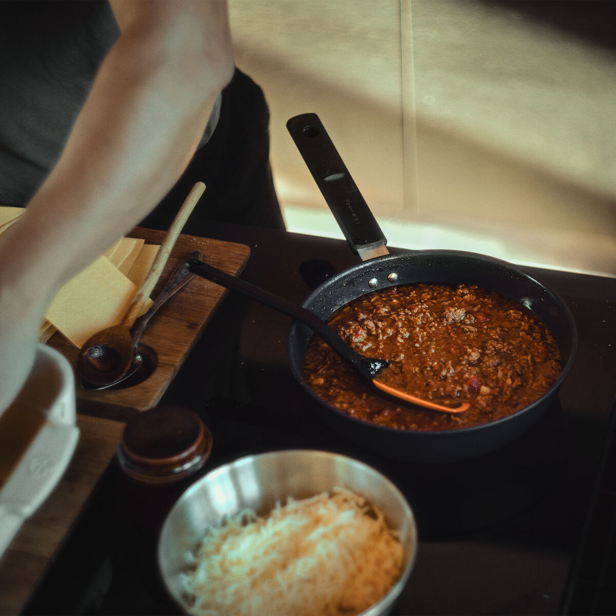 Hard Face traktørpande 24 cm