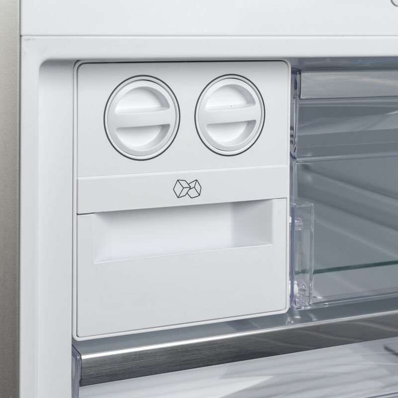 fristående kyl/frys 192 x 70 cm, rostfri