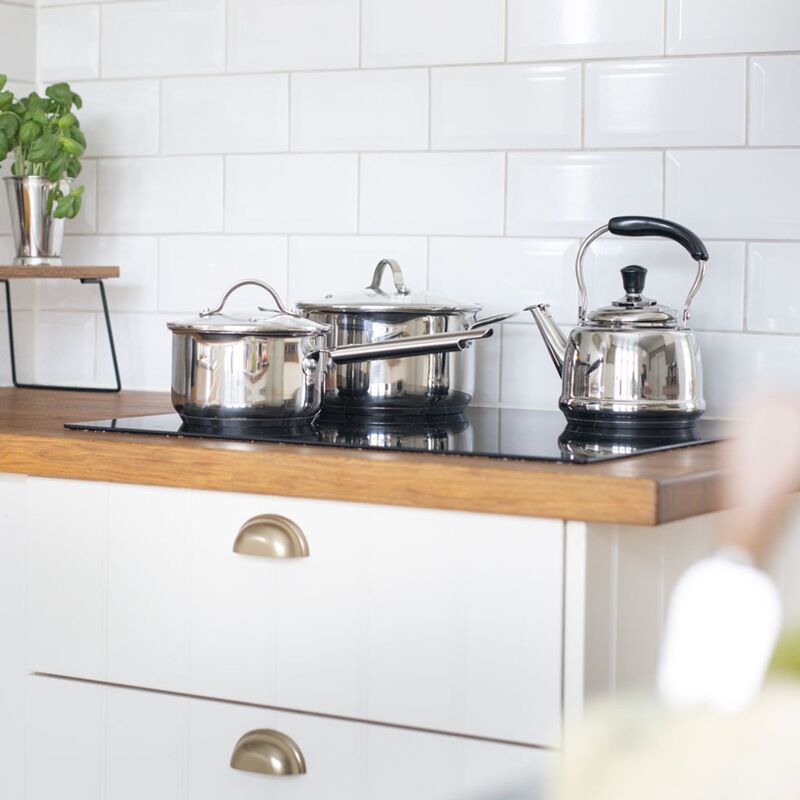 kastrull med glaslock, 2 liter