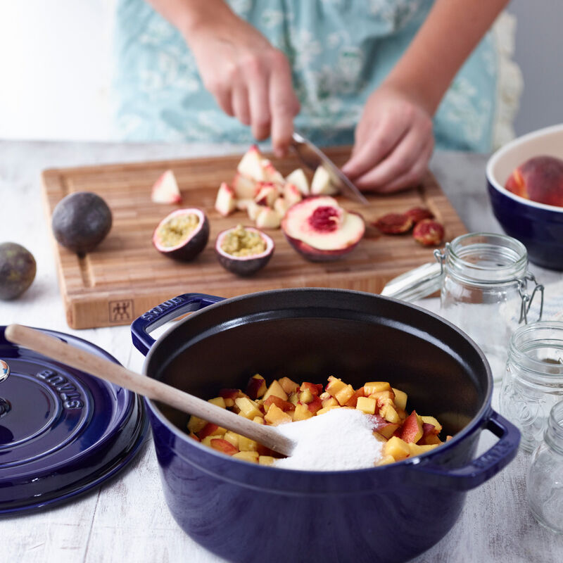 Rund Gryde 24 cm 3,8 liter Blå