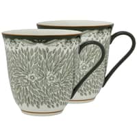 Ostindia Floris mugg 30 cl 2-pack, grön