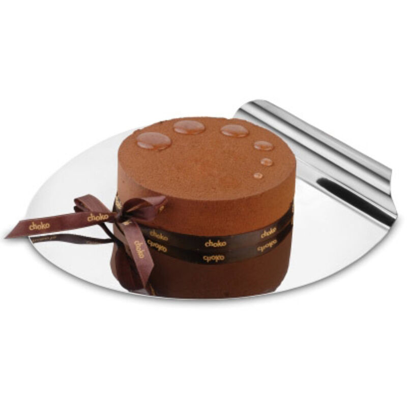 Pizzaspade/Kaklyftare Rund Rostfritt stål