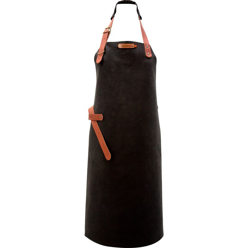 Montana forklæde i sort, L