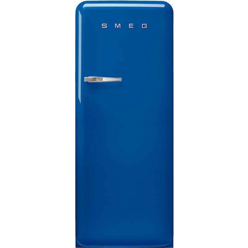 Smeg FAB28RBE6 Jääkaappi Pakastelokerolla 153 cm, Saranointi oikealla, Sininen