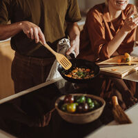 Folken stekpanna 22 cm, gjutjärn