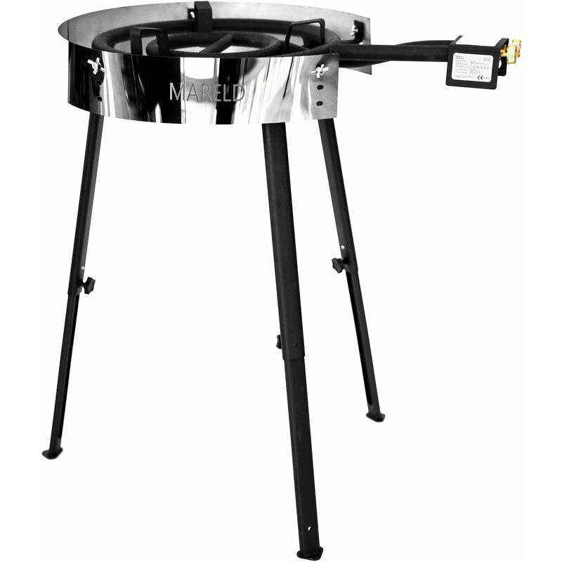 Gasbrænder med 2 ringe