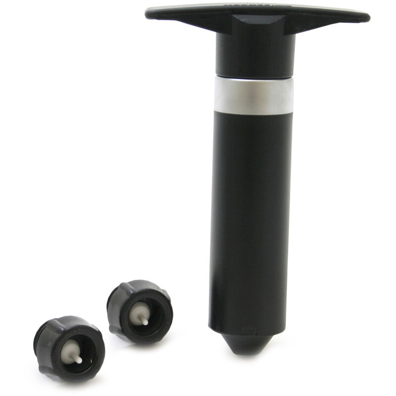 Vinpumpe-sett med 2 vin-propper