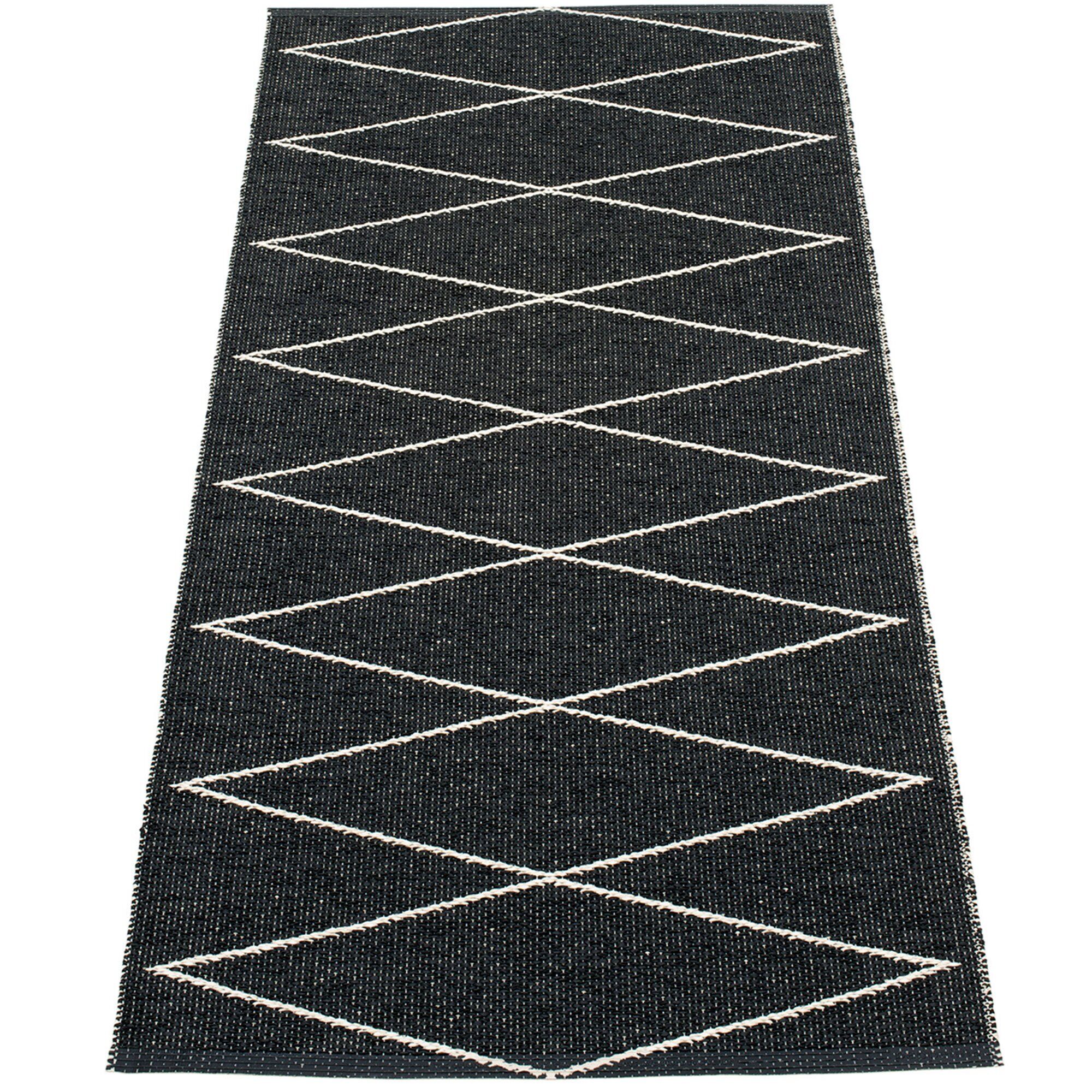 Matta Max, 70 x 160 cm, black/vanilla