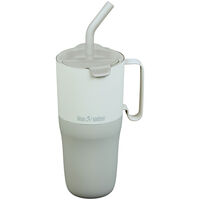 Rise Tumbler med flip-lock och sugrör 770 ml, Barely Blue