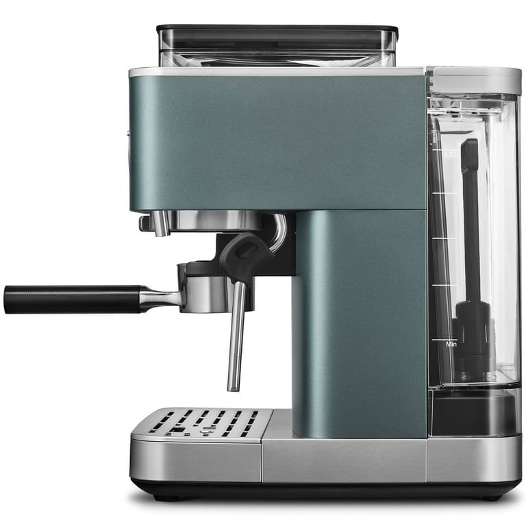 Espressomaskin med kaffekvarn, juniper