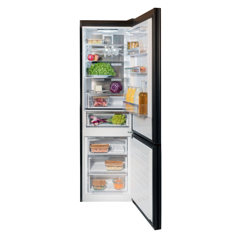 Bertazzoni RBM60F5FBNC Modern-series Fritstående kombiskab 201 x 60 cm, sort glas