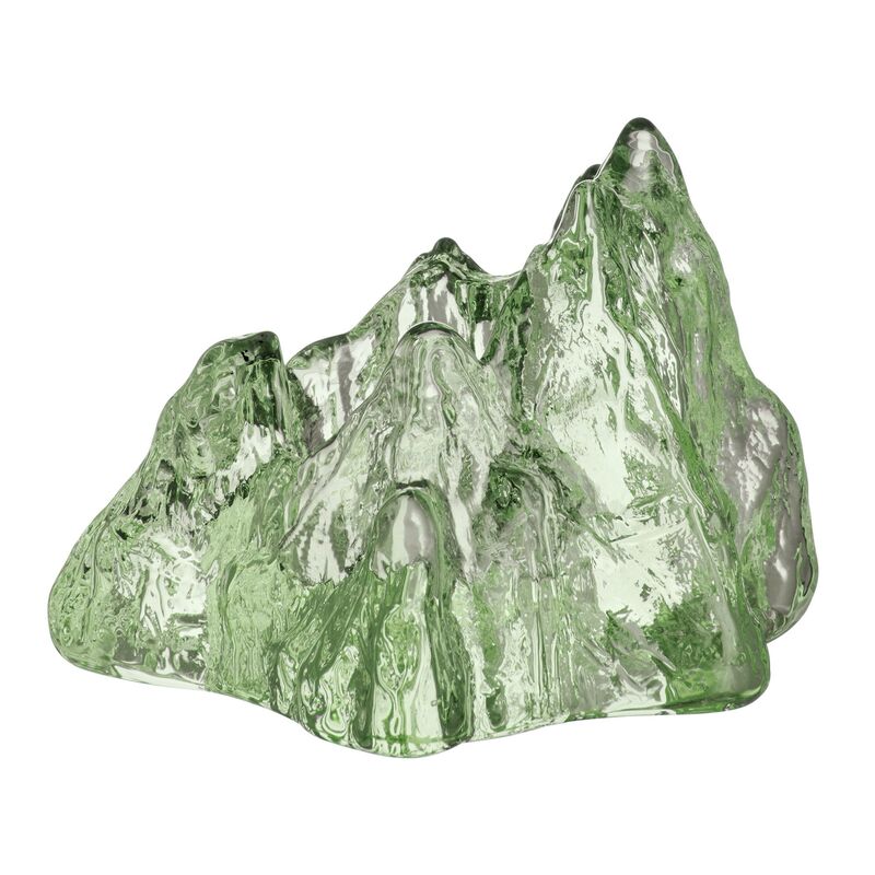 The Rock telysholder 9,1 cm, grønn